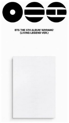 BTS【ARIRANG】アメリカ限定版CD（フォトカード付き）Music Ver BTS Arirang (Living Legend Ver.) +54PG PHOTO BOOK, STICKERS