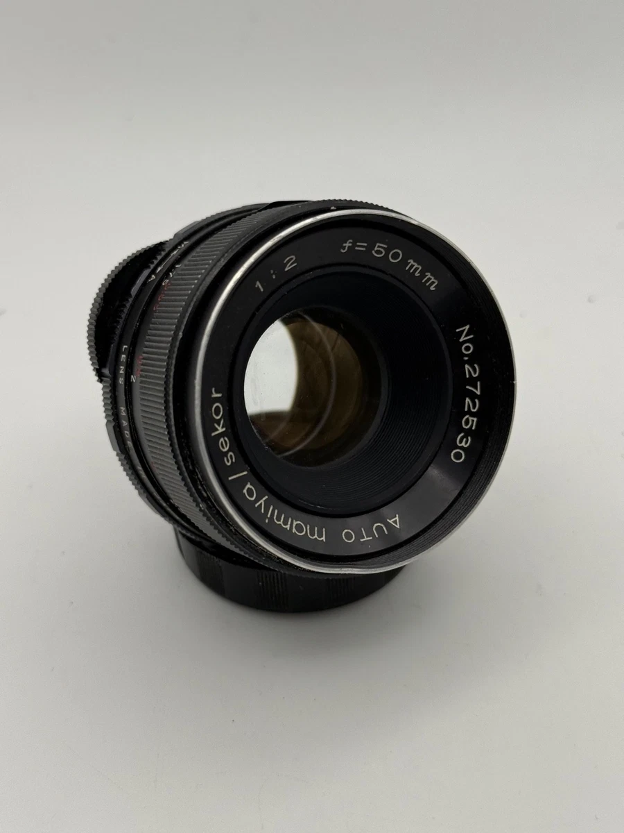 Mamiya f/2 Camera Lenses 50mm Focal for sale - eBay