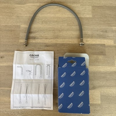 GROHE, 46255000, FLEXIBLE CONNECTOR SUPPLY HOSE, STARLIGHT CHROME