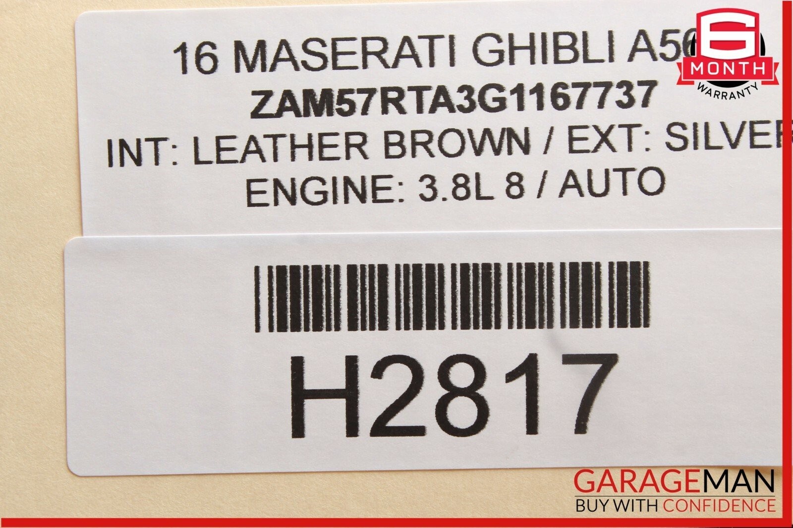 Maserati Ghibli 2014-2017 Rear Right Coil springs Set