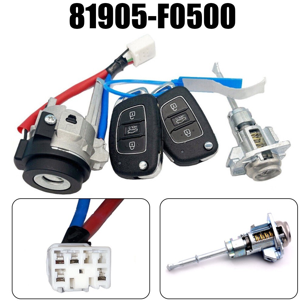 Door Lock Cylinder Key  for IGNITION Start For Hyundai Elantra 2015-2020