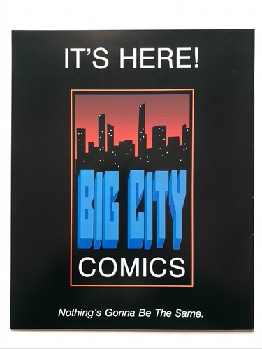 1990 Big City Comics Bruder Mann Diktator der Disziplin Ausgabe Nr. 1 Taschenbuch - Bild 2 von 3