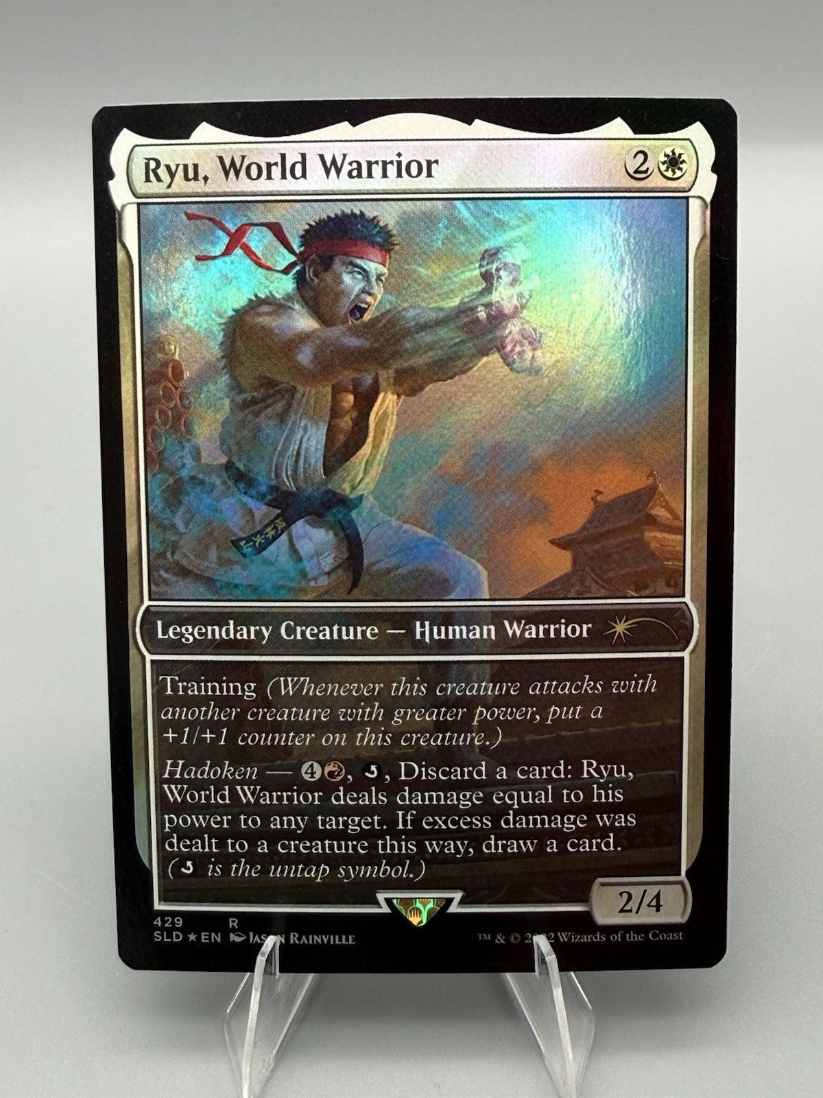 MTG | Ryu, World Warrior #429 | FOIL | STREET FIGHTER x SECRET LAIR | NM | EN