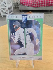 2026 Panini Donruss Elite #16 Aaron Judge ✨Green Disco Spell Bound "D"✨