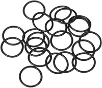 20St Metrische Nitrilkautschuk O-Ringe Dichtung 10Mm AD 8Mm ID 1Mm Breite