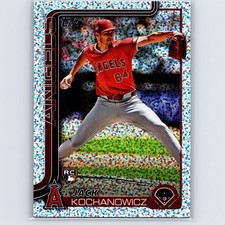 2025 Topps Jack Kochanowicz #17 Confetti Los Angeles Angels