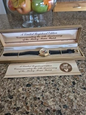 Limited Registered Edition, 50th Anniversary Mickey Mouse Watch, MINT condition