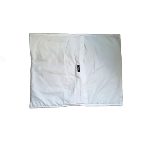 Paar DKNY weiß gesteppt Standard Kissenbezüge Polyester 20"X26" modern - Bild 2 von 4