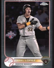 2022 Topps Pro Debut #PDC-25 Dariel Lopez Chrome