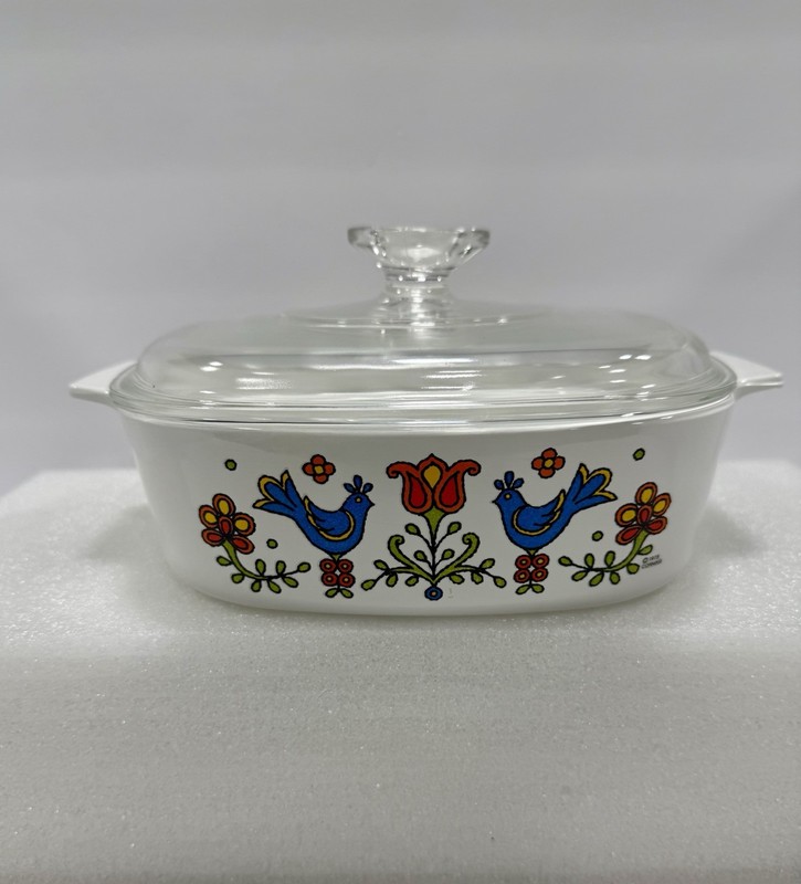 Corning Ware Country Festival A-2-B Casserole Dish w/Lid 