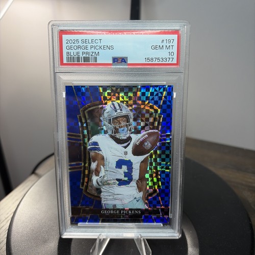 2025 Panini Select - Premier Level George Pickens #197 Blue Prizm /175