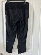 Lululemon Pants Womens Size 8 Dance Studio Mid-Rise Clinched Hem Black