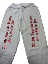 DUA LIPA 2017 USA TOUR Musical  Beg for You Sweatpants  OFFICIAL NEW MERCH 