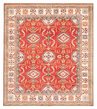 Traditional Hand-knotted Wool Oriental Carpet 7'11" x 9'1" Area Rug