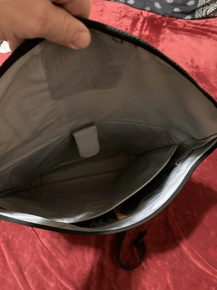 Ortlieb Amarillo Impermeable Bolso Mensajero Cartera Europea Carry-Todo Foto 4 de 4