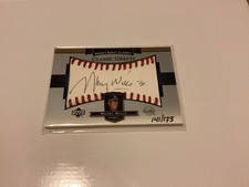 2003 sweet spot classic greats maury wills auto /173 black ink dodgers 