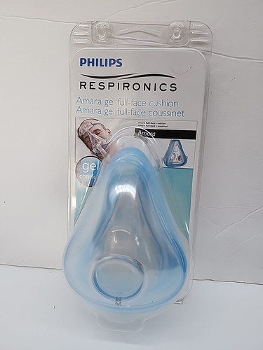 MEDIUM Philips Respironics Amara Full Face Replacement Gel Cushion CPAP NEW