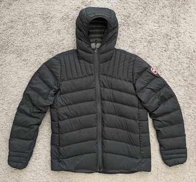 Canada Goose Brookvale Hoody Men s XL Puffer Goose Down Black Jacket 5501M