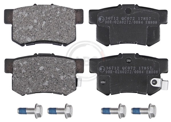 Bremsbelagsatz Scheibenbremse A.B.S. 36712 FüR Honda Civic EP EU Suzuki Rover EY-image