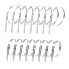 16Pcs CV Boot Clamp Stainless Steel Universal Adjustable AXLE CV Joint Boot 