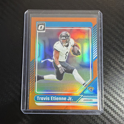 Panini 2024 Donruss Optic Travis Etienne Jr. Jaguars #89 Orange Prizm /249