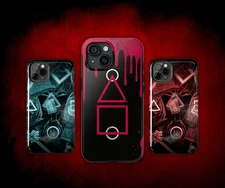 Squid Inspired Game Phone Case - Tough Phone Cases - All iPhone Compatible