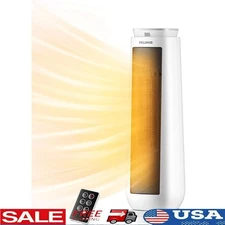 Fast Heating Indoor Ceramic Tower Heater Programmable Thermostat Remote Control