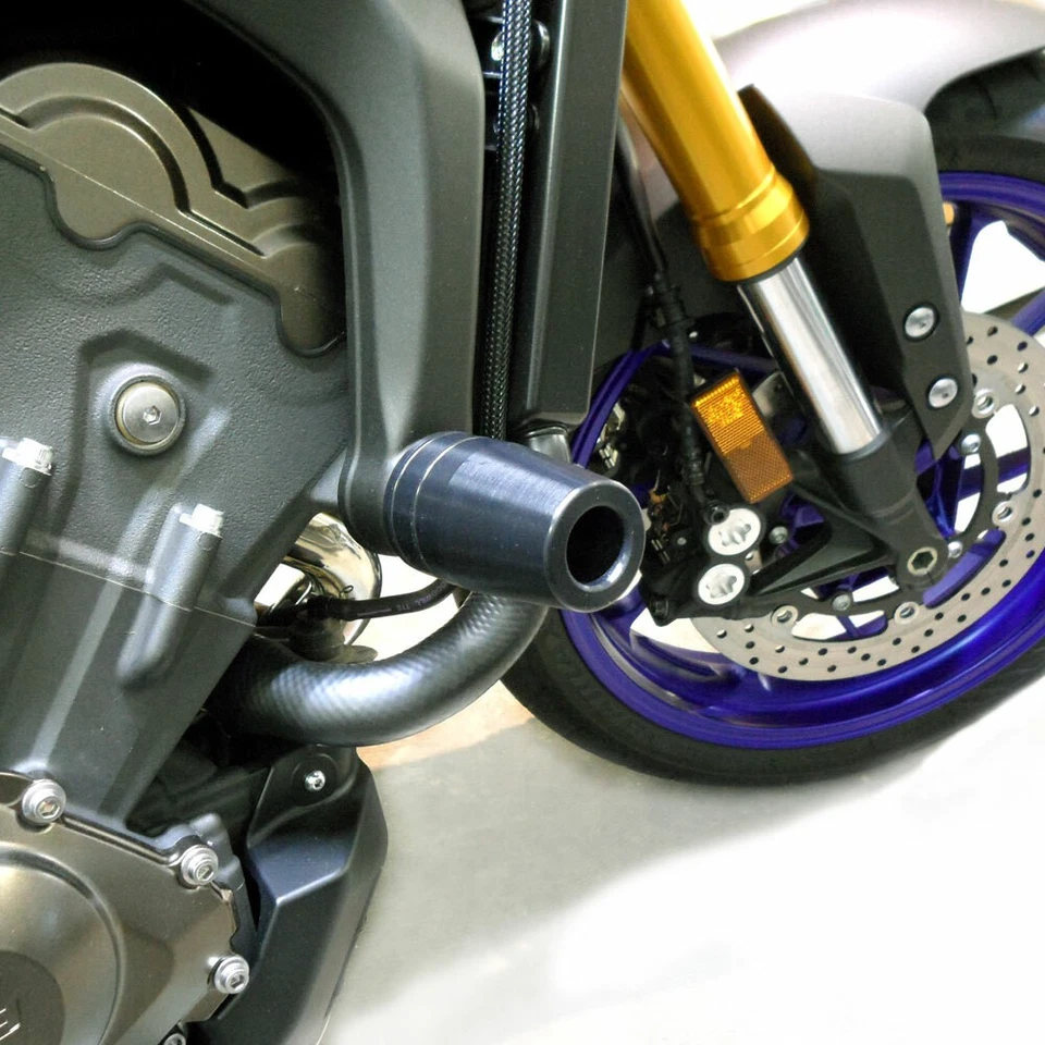 Deslizadores de marco negros sin corte para 15-17 FJ-09, 14-16 FZ-09, 16-25 XSR900 750-6399 Foto 2 de 3