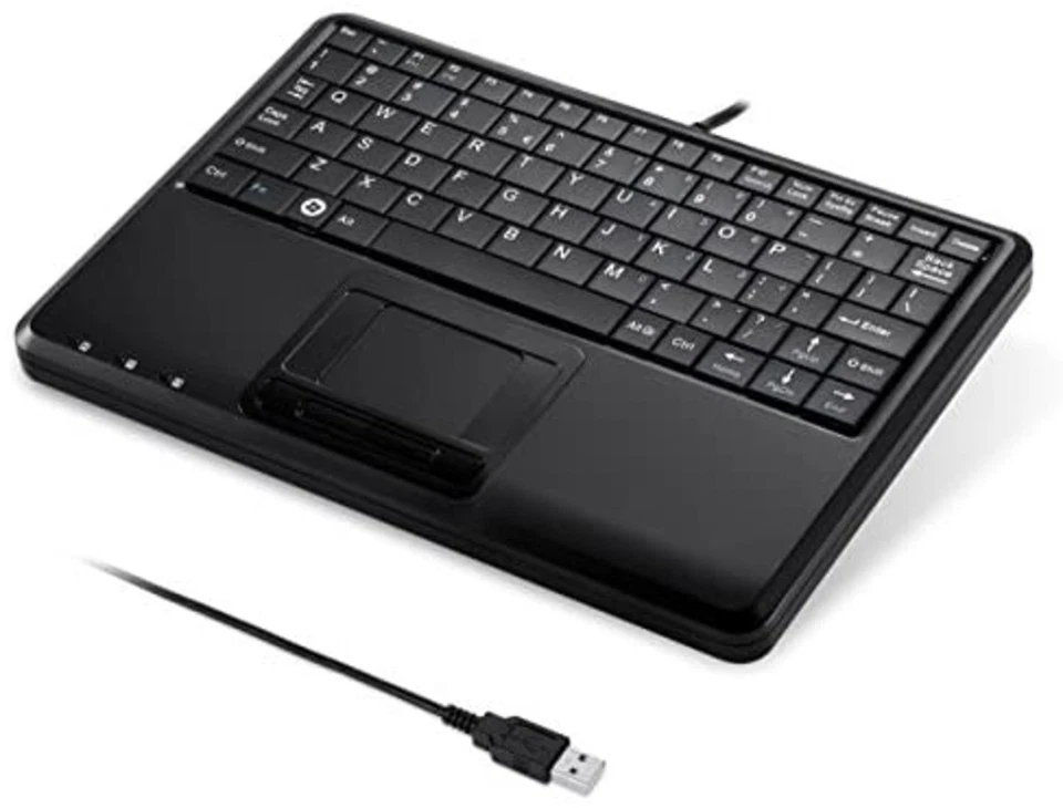 Perix PERIBOARD - 510H PLUS US, keyboard with touch pad - with 2 USB hubs - F/S - Image 3 of 4