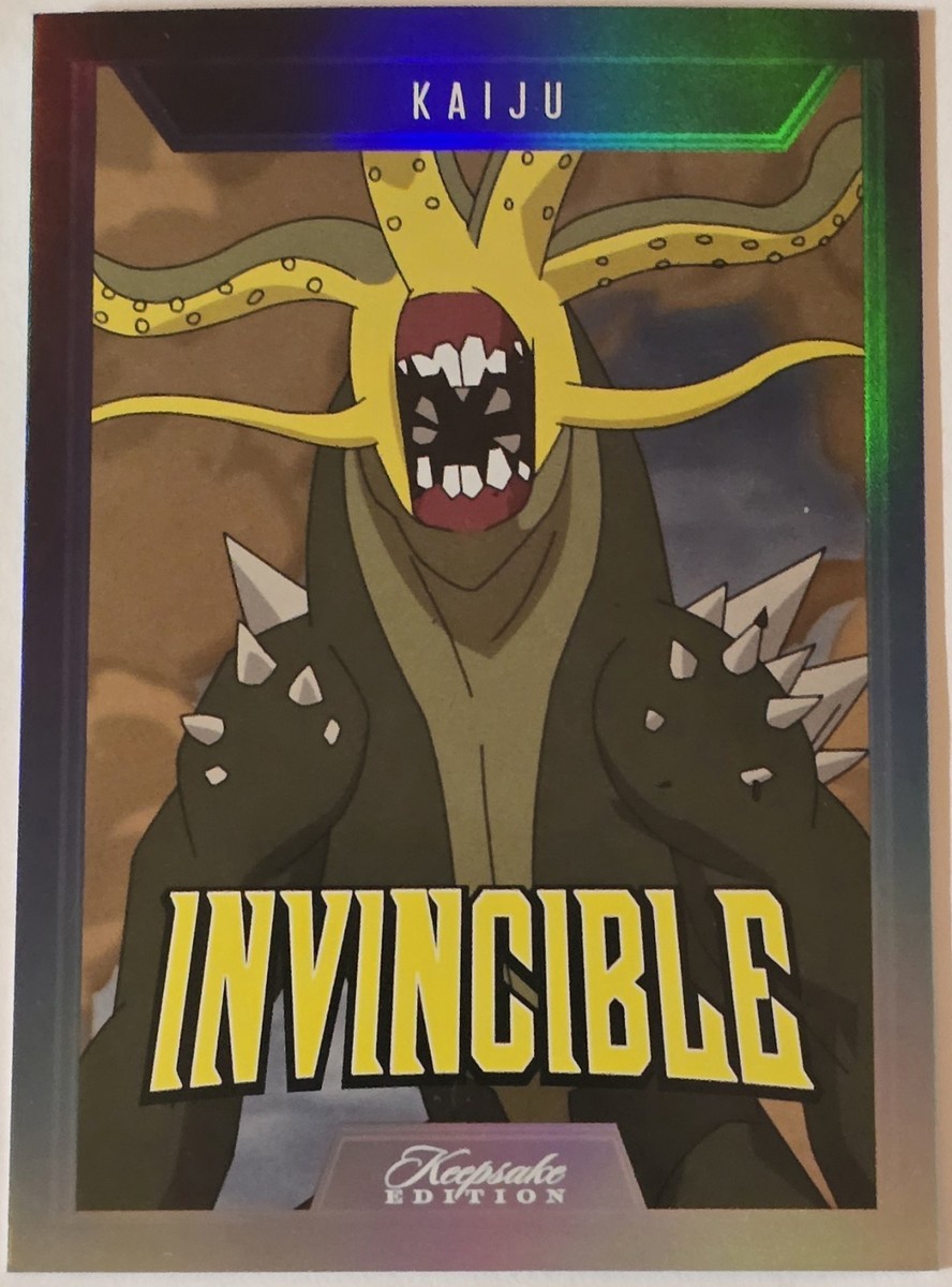 INVINCIBLE 2025 KEEPSAKE PREMIERE EDITION KAIJU FOIL CARD #90 | eBay