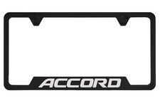 Black License Plate Frame For Accord