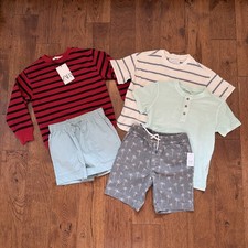NWT Zara Size 6 Lot Boys Clothes Crewcuts Gap New Shorts Shirts J Crew Stripes