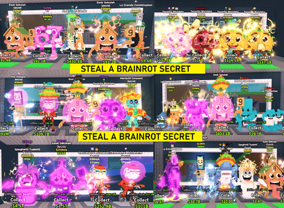 Steal A Brainrot - SECRET BRAINROT - FAST DELIVERY & Cheap | eBay
