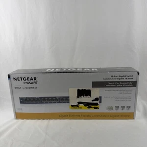 NETGEAR 16-Port Interrupteur Ethernet Gigabit non géré (GS116) – Nouveau dans la boîte