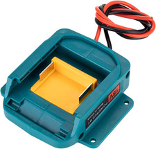 Power Battery Adapter Wheel for Makita 18V LXT Battery with 14 AWG Wire Connecto