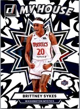 2025 Panini Donruss WNBA - My House Brittney Sykes #18 Mystics