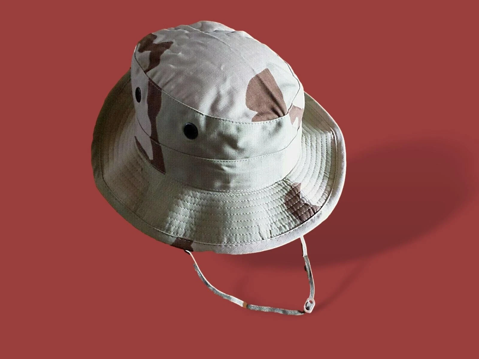 U.S Military issue Desert Boonie Hat Type II Sun Hot Weather Gulf War USA Made
