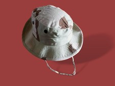 U.S Military issue Desert Boonie Hat Type II Sun Hot Weather Gulf War USA Made