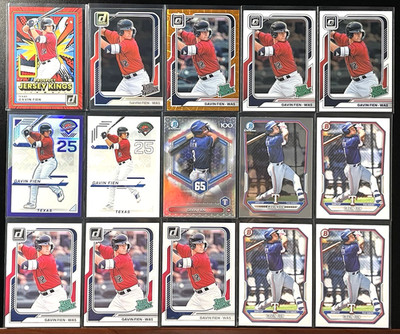 GAVIN FIEN 2026 Donruss PROSPECT JERSEY KINGS RED /99 - Nationals RC Lot 15