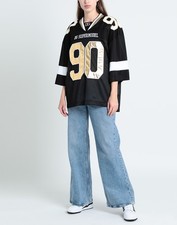RRP€1317 DOLCE & GABBANA Football T-Shirt IT40 US4 UK8 S Oversized Made in Italy