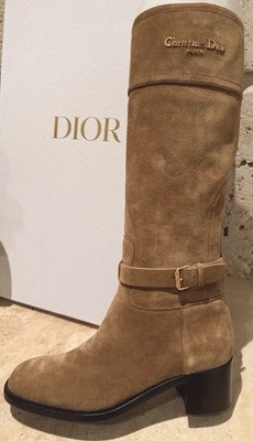 D-town  Christian Dior Suede Boot. Current collection. Size 41.5.  New.