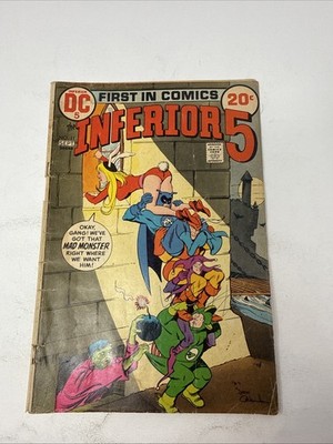 Inferior 5 DC Comics 11 GD