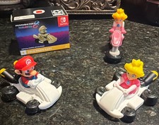 Lot Of 4 Mario Kart 8 Deluxe McDonalds Happy Meal Toy 2024 Gold Mario/ Princess