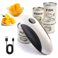 HBN Electric Can Opener, One Touch Automatic Kitchen Can Opener with Arthritis