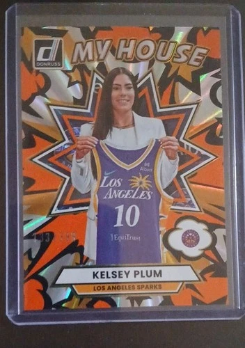 2025 Panini Donruss WNBA - My House Kelsey Plum #17 Orange Laser 133/399