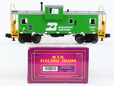 #ad O Gauge 3 Rail MTH 20 90014F BN Burlington Northern EV Caboose #170 w Lights $69.95