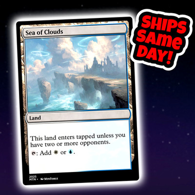 Sea Of Clouds - Custom Art Magic: The Gathering Playtest Card - Commander EDH