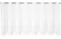 Neusser Collection Panneau Babett Weiß, 60 X 155 Cm Scheibengardine