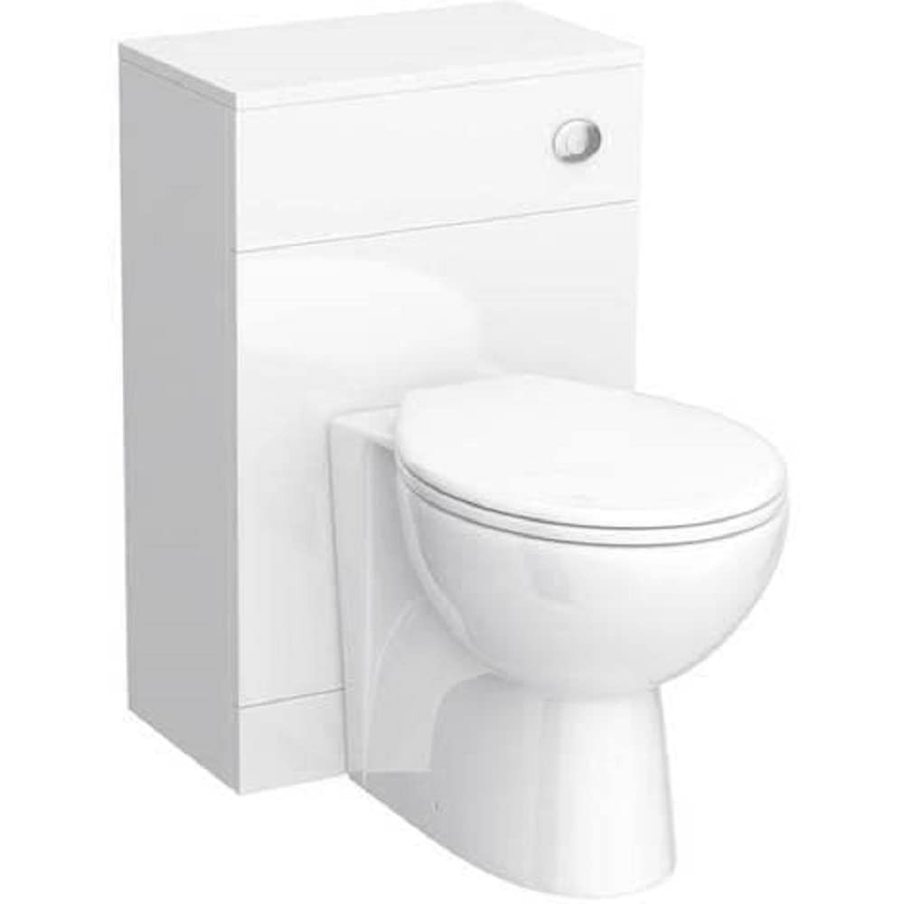 Bathroom Toilets Back to Wall Concealed Cistern White Ceramic WC Different Sizes