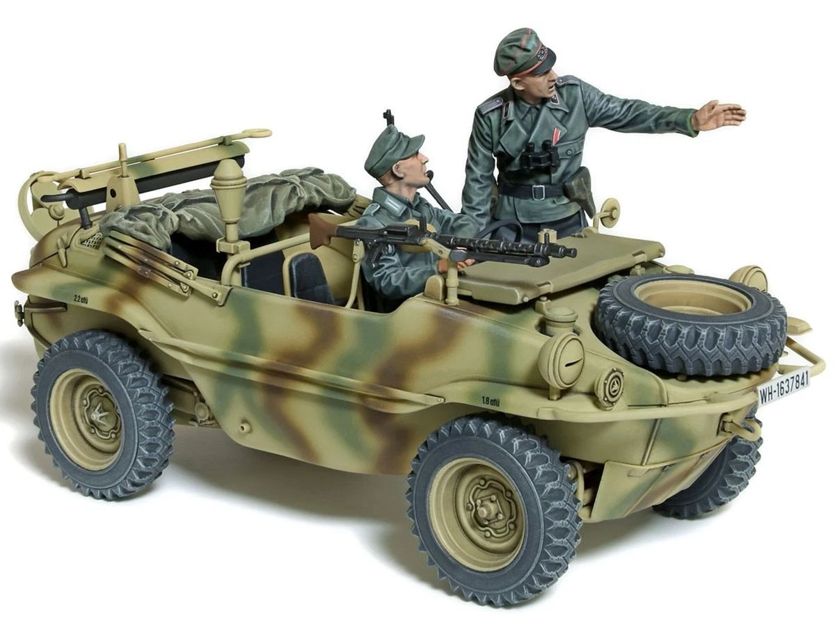 Schwimmwagen 1/35 塗装済み完成品 フィギュア2体付 Schwimmwagen 1 35 for sale | eBay